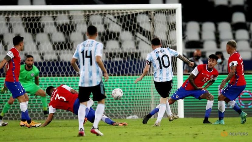 Football: Messi free kick not enough as Argentina held to draw by Chile at Copa America
