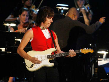 Iconic rock guitarist Jeff Beck dead at 78