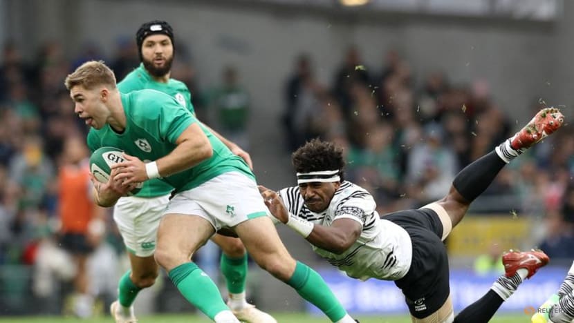 Forwards lead Ireland to routine victory over Fiji Forwards lead Ireland to routine victory over Fiji