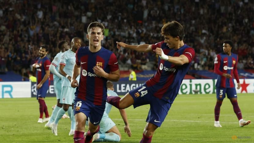 Barcelona thrash Royal Antwerp 5-0 with Felix double