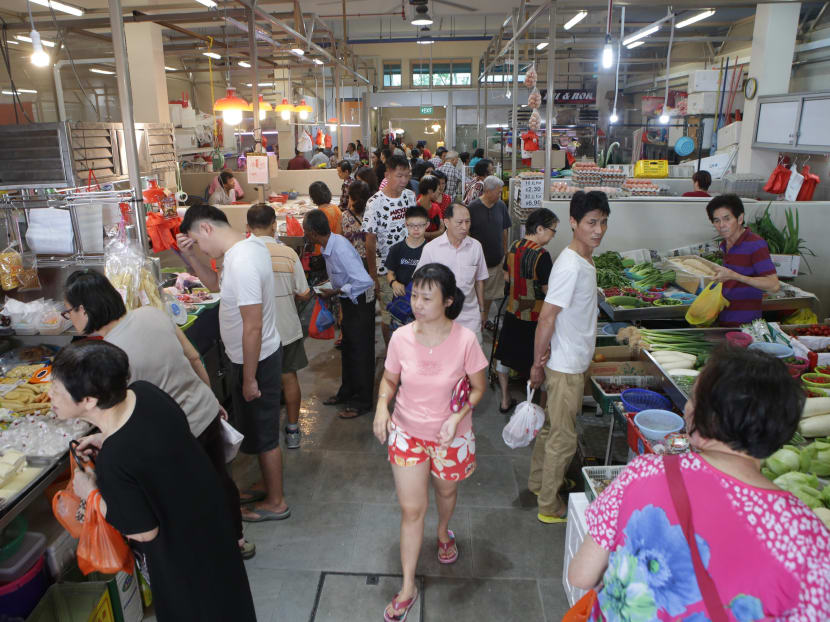 After enduring higher rents and slow footfall at a temporary facility, stallholders at the Jurong West market — which was gutted in a fire in October 2016 — said they were happy to return to “familiar” surroundings and reclaim what they lost more than two years ago.