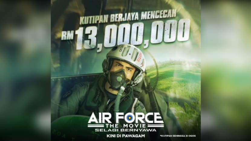 Adi Putra terharu, 'Air Force The Movie: Selagi Bernyawa' catat kutipan RM13 juta dalam 7 hari