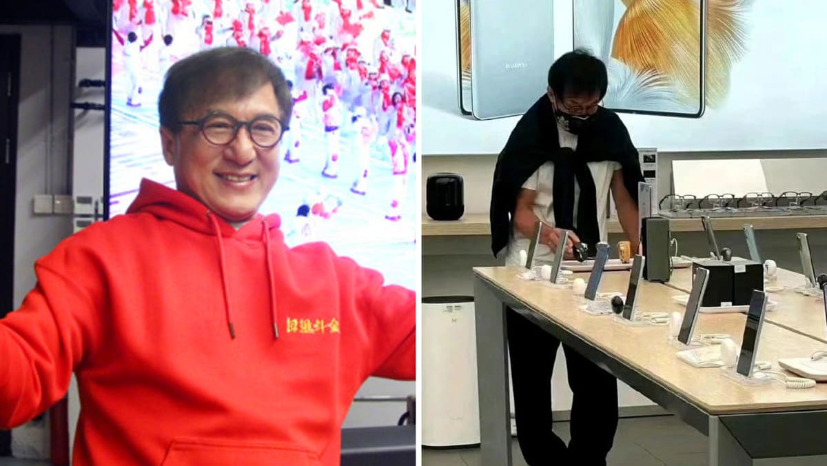 Jackie Chan seen buying Huawei phone; once said all Chinese people should use Chinese products