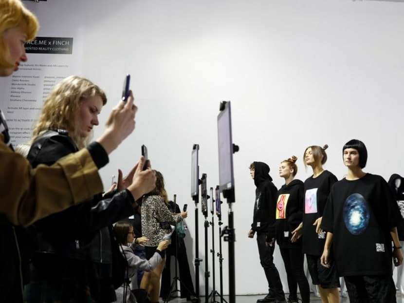 Augmented reality collection by Ukrainian brand hits runway Augmented reality collection by Ukrainian brand hits runway