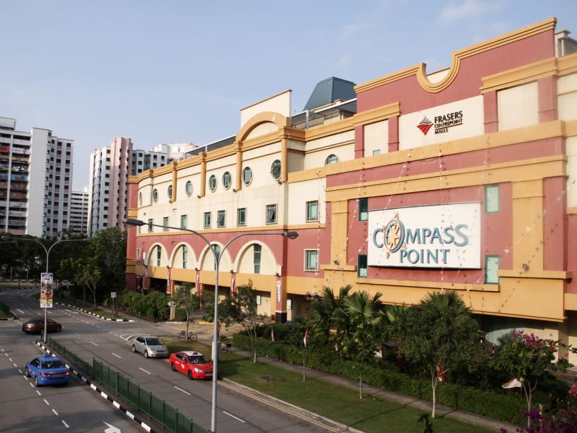 Compass Point shopping mall in Sengkang. Photo: Daryl Kang