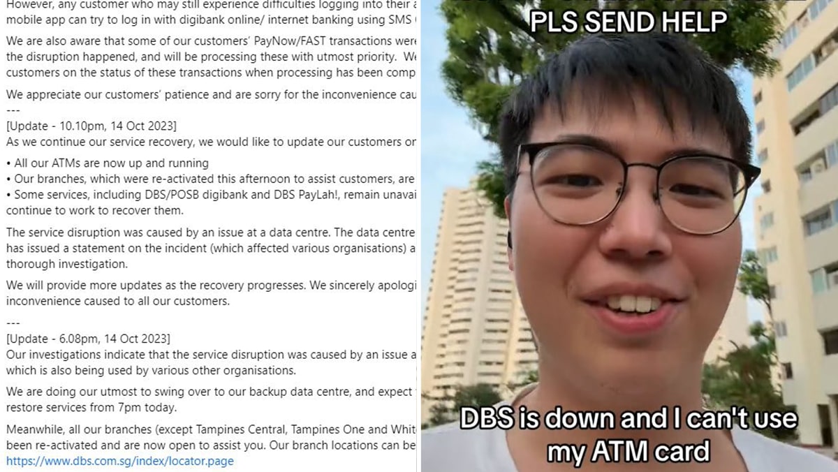 #trending: DBS and Citibank disruptions spark outrage and jokes, but also serious discussion from netizens