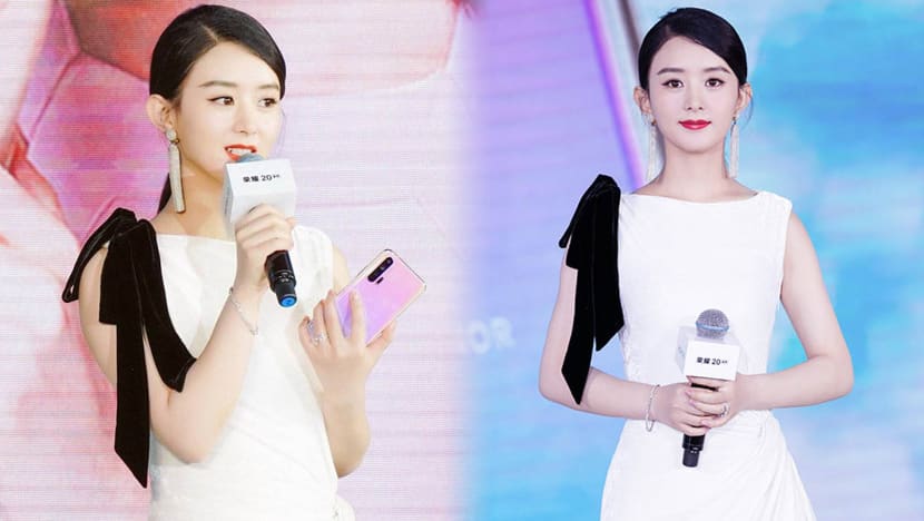 Zanilia Zhao stuns with her amazing figure in first public appearance after giving birth