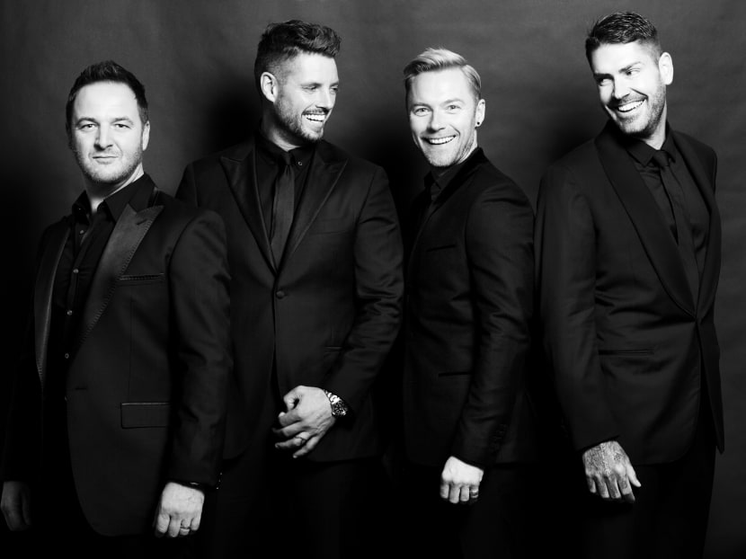 Boyzone will be returning to Singapore on May 23 for The BZ20 Anniversary Tour. Photo: Midas Promotions