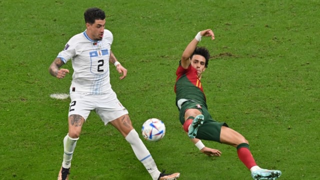 葡萄牙2比0击败乌拉圭 提前出线 