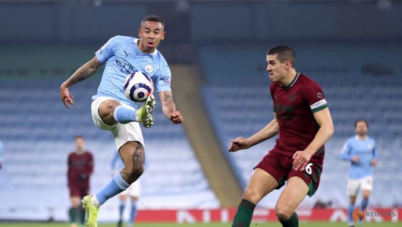Football: Jesus hits double as rampant Man City go 15 points clear with Wolves win Football: Jesus hits double as rampant Man City go 15 points clear with Wolves win