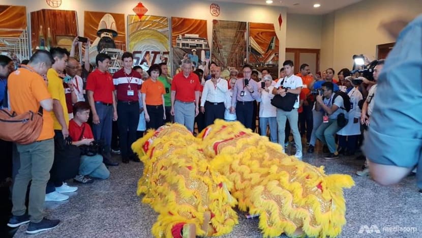 Economy will 'continue to grow' this year, challenges ahead: PM Lee in Chinese New Year visit to SATS Economy will 'continue to grow' this year, challenges ahead: PM Lee in Chinese New Year visit to SATS