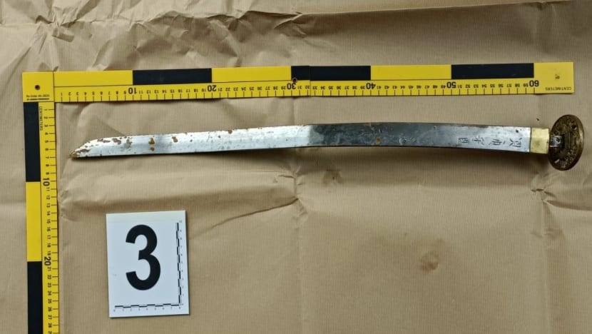 Man to be charged with using a sword to hit a person and several cars in Buangkok Man to be charged with using a sword to hit a person and several cars in Buangkok