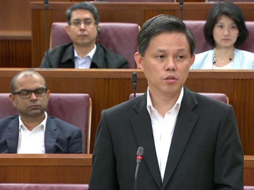 Trade and Industry Minister Chan Chun Sing answering questions in Parliament on how the global economic headwinds will impact Singapore, as well as the country’s response to these risks as the world’s economic outlook worsens.