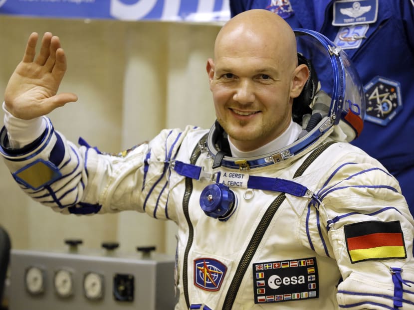European Space Agency's astronaut Alexander Gerst, crew member of the mission to the International Space Station. Photo: AP
