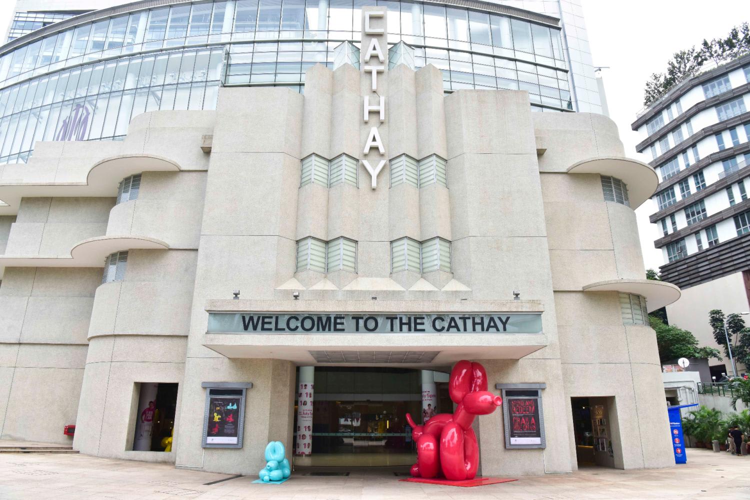 A view of The Cathay building on Handy Road, which houses a cineplex, retail shops, offices and private residences. A view of The Cathay building on Handy Road, which houses a cineplex, retail shops, offices and private residences.