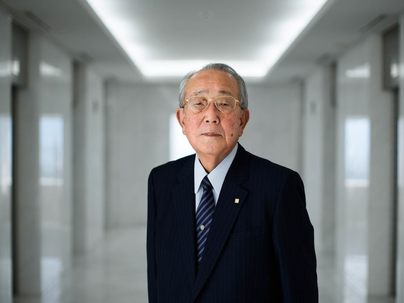 Mr Kazuo Inamori, founder and chairman emeritus of Kyocera Corp. Photo: Bloomberg