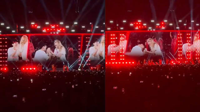 狮城演唱会第2位“22”帽子幸运儿是“他”！和Taylor Swift互相鞠躬画面太可爱