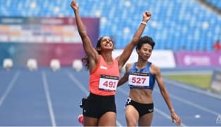 Ratu pecut SG Shanti Pereira cipta sejarah, gondol pingat emas acara 100 meter  