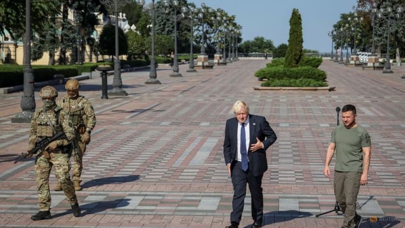 UK's Johnson, in Kyiv, warns against 'flimsy' plan for talks with Russia UK's Johnson, in Kyiv, warns against 'flimsy' plan for talks with Russia
