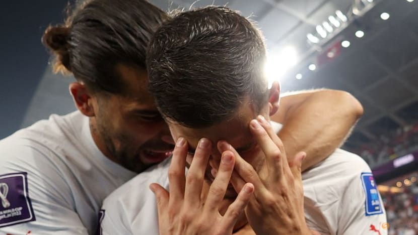 Switzerland edge Serbia in goalfest to reach last 16 Switzerland edge Serbia in goalfest to reach last 16