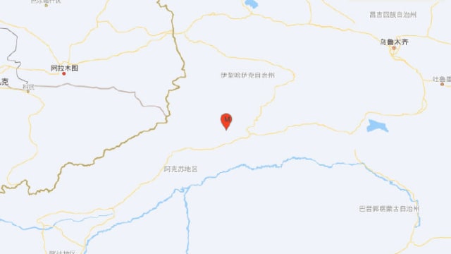 中国新疆发生5.4级地震 暂无伤亡或房屋损毁报告