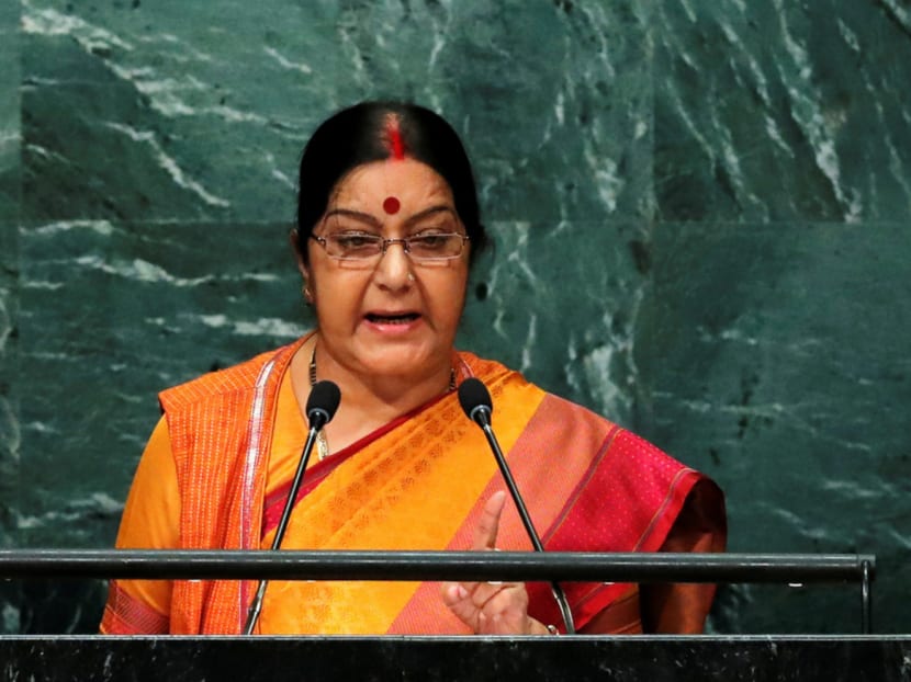 India’s stand in its border dispute with China is supported by other countries, Foreign Minister Sushma Swaraj said yesterday, as she praised tiny Bhutan for standing up to China. Photo: Reuters