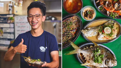 Chef Leaves One Michelin-Starred Restaurant To Open Hawker Stall Selling Steamed Fish Sets From $6.50