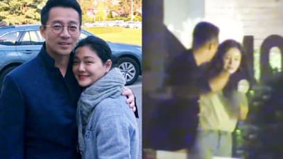 Barbie Hsu’s Husband Tells Media Not To "Make Up" Stories After Photos Of Him With A Woman Outside A Bar Surface