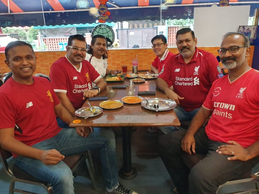 Liverpool fans received four kosong (plain) pratas at Casuarina Curry on May 8, 2019, to celebrate the football club's 4-0 win over Barcelona in a Champions League match. Liverpool fans received four kosong (plain) pratas at Casuarina Curry on May 8, 2019, to celebrate the football club's 4-0 win over Barcelona in a Champions League match.