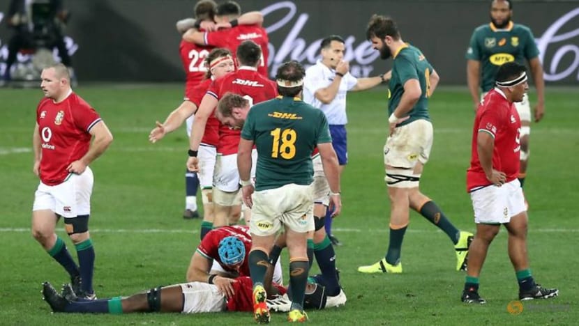 Rugby-South Africa name team to take on British & Irish Lions Rugby-South Africa name team to take on British & Irish Lions
