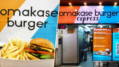 Omakase Burger Opens Stall In Toa Payoh Kopitiam, Prices Cheaper Than Wisma Outlet's