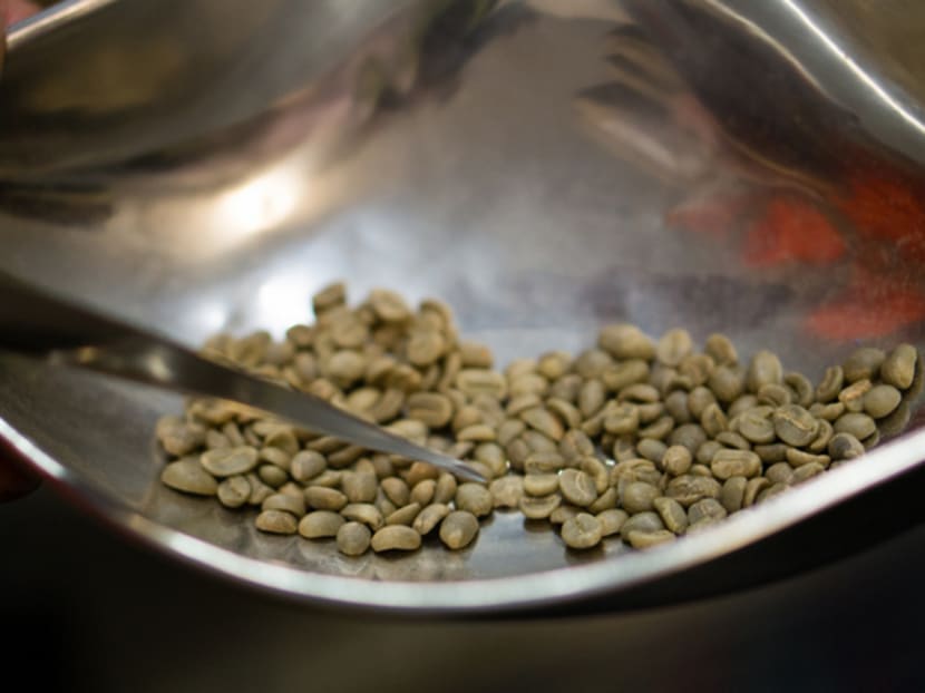 This man tastes coffee for a living