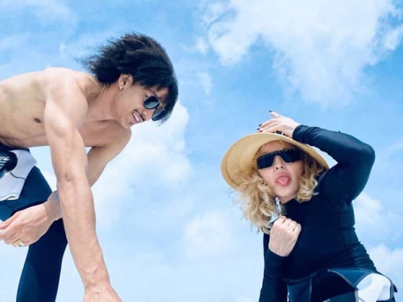 Madonna, 61, takes 25-year-old rumoured squeeze on family vacation Madonna, 61, takes 25-year-old rumoured squeeze on family vacation