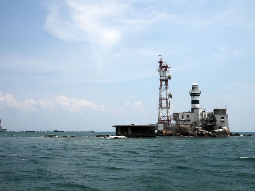 Pedra Branca sits near the entrance to the Singapore Strait about 44km to the east of the country.