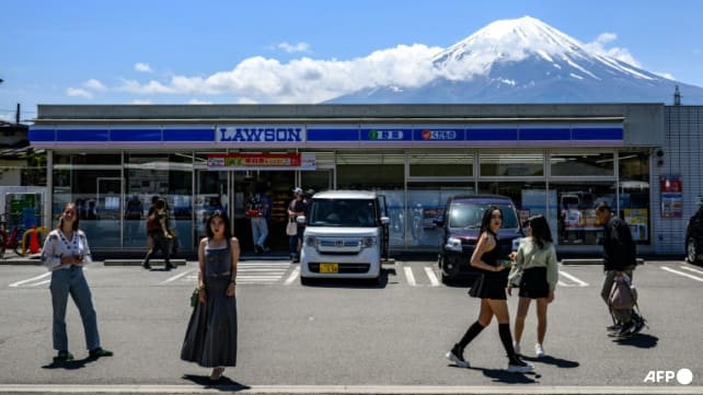 Japan's Mount Fuji barrier delayed