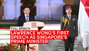 Lawrence Wong’s first speech as Singapore’s Prime Minister at swearing-in ceremony | Video