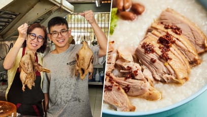 Housewife Opens Yishun Hawker Stall With Her Son Selling Hard-To-Find Hokkien Salted Duck