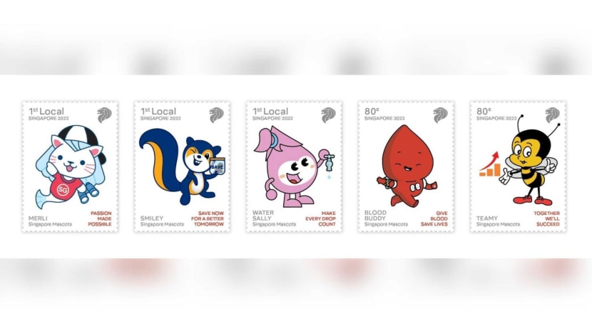 SingPost releases new set of Singapore mascot stamps