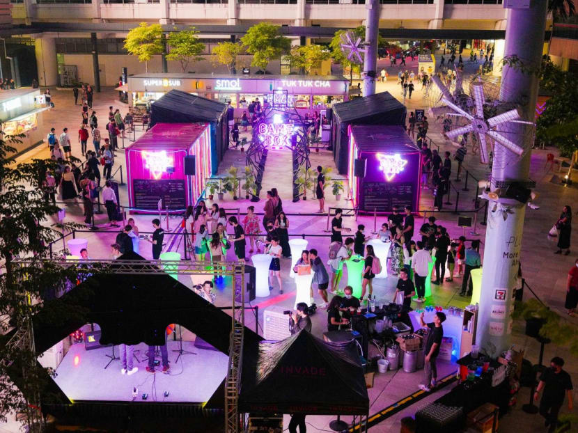 Gamebox, a neon arcade at PLQ mall, from the creators of Artbox and Shilin Night Market Singapore Gamebox, a neon arcade at PLQ mall, from the creators of Artbox and Shilin Night Market Singapore
