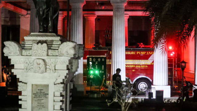 印尼国家博物馆发生大火 所幸无人伤亡