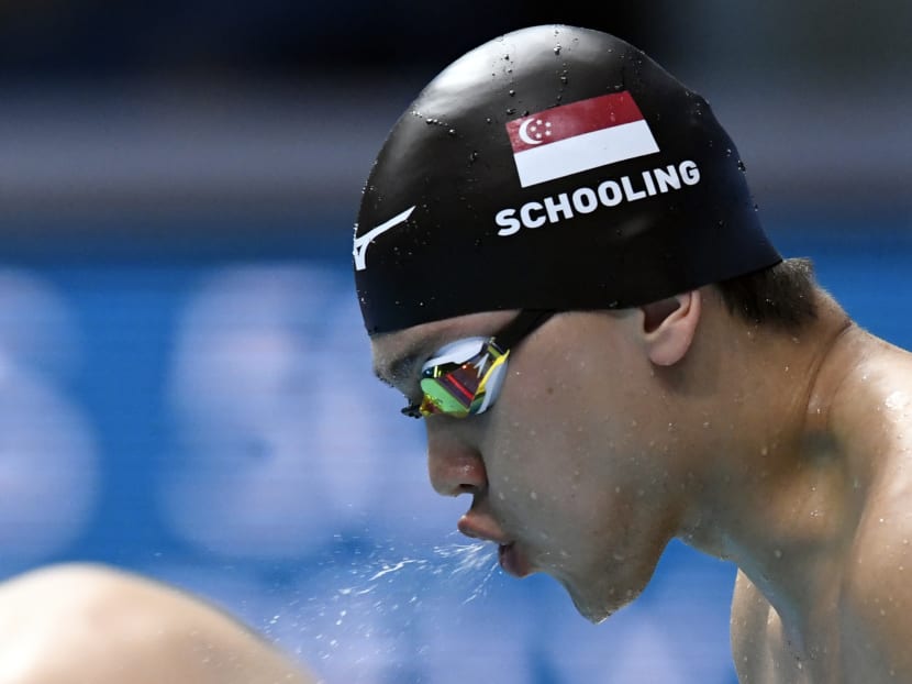 Joseph Schooling has dropped the 200m butterfly from his list of events once again. Photo: AFP