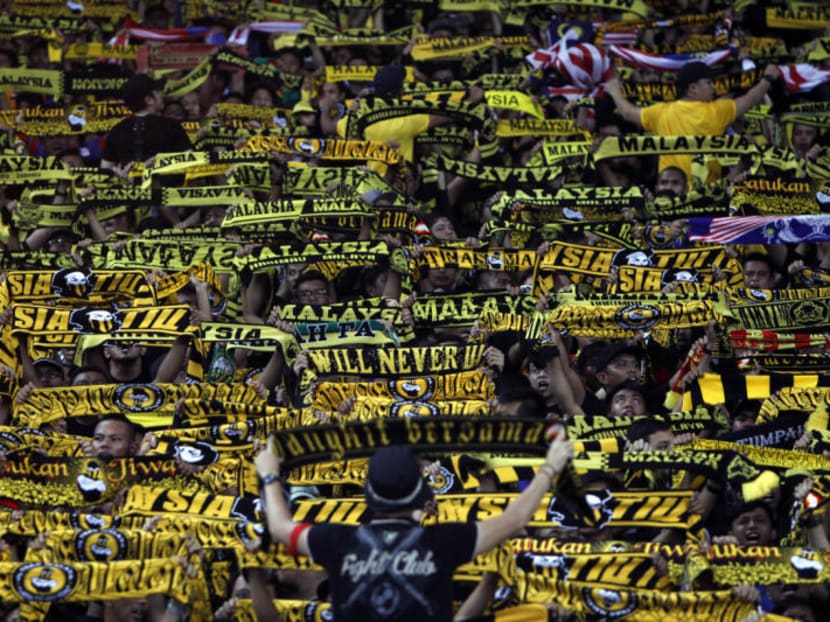 Malaysian football fans. AP file photo