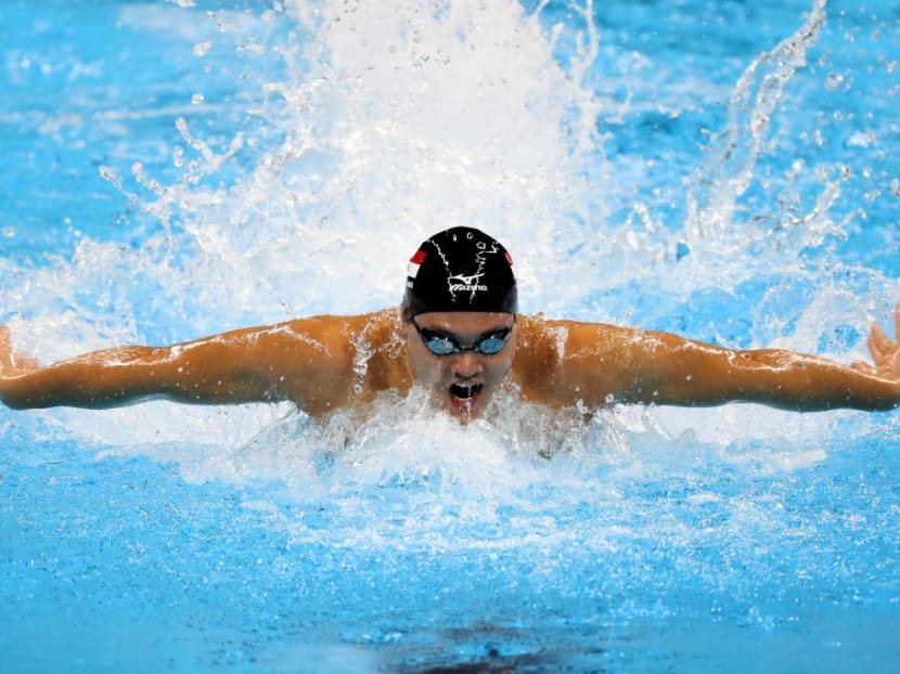 National swimmer Joseph Schooling at the 2016 Rio Olympics. REUTERS