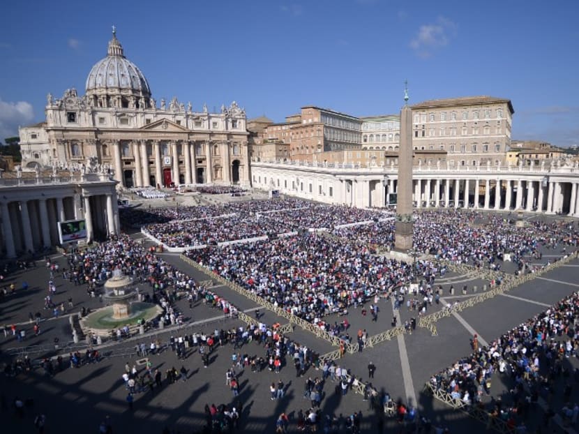 St Peter's Square in the Vatican. AFP file photo