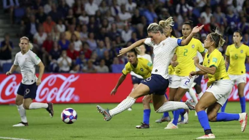 Football: Hosts France beat Brazil in extra time to reach Women's World Cup quarters Football: Hosts France beat Brazil in extra time to reach Women's World Cup quarters