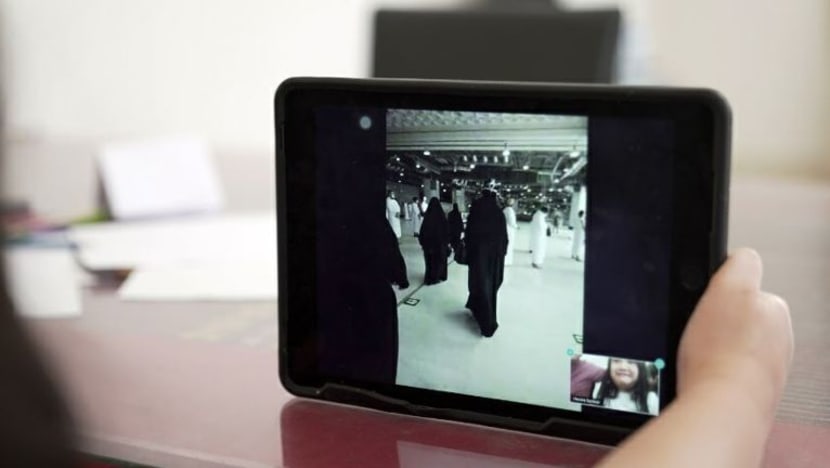 Anggota keluarga ikuti pengalaman jemaah haji bertuah secara maya