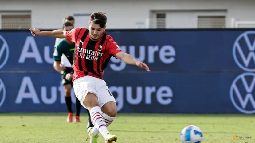 Maldini scores on full debut as AC Milan go top with Spezia win Maldini scores on full debut as AC Milan go top with Spezia win