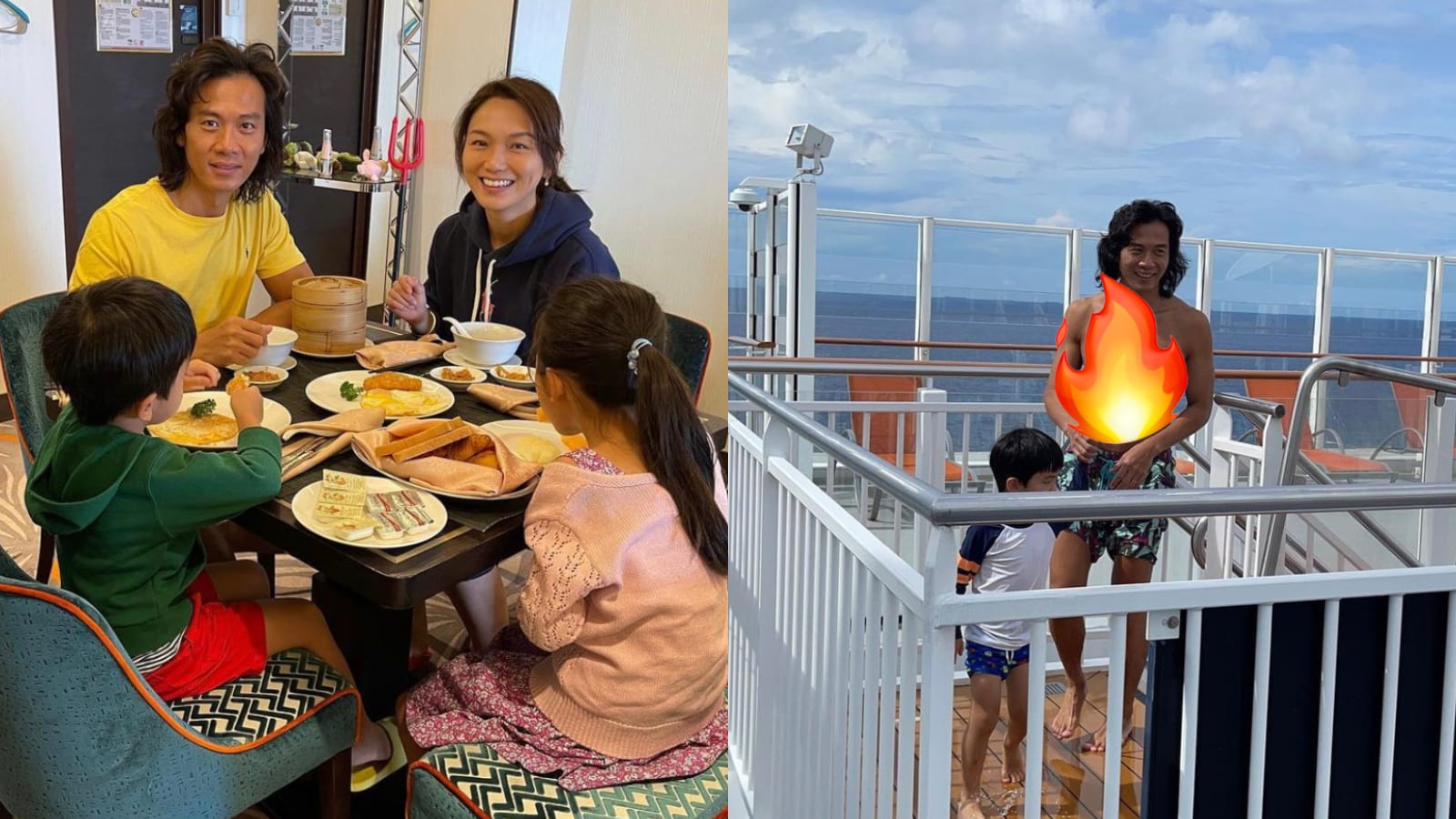 Qi Yuwu, 45, Shows Off Super Fit Bod In Pics From Recent Cruise Trip With Joanne Peh & Their 2 Kids Qi Yuwu, 45, Shows Off Super Fit Bod In Pics From Recent Cruise Trip With Joanne Peh & Their 2 Kids