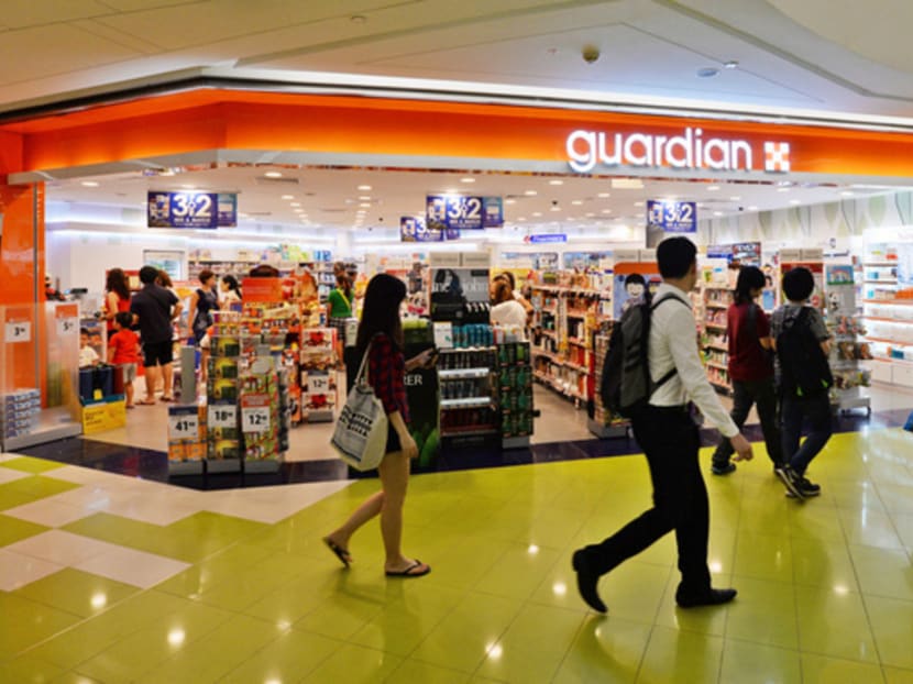 Guardian plans to  push more mass-market products in its stores, placing it in competition with supermarkets. The pharmacy chain expects to close down three to four stores next year as part of its plan to minimise the impact of high rentals and manpower shortages. Photo: Robin Choo