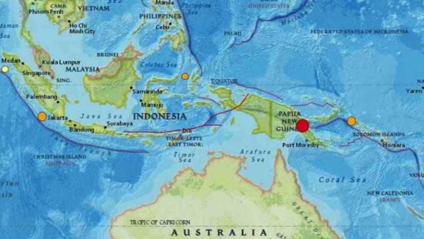 Strong 7.2-magnitude quake rocks Papua New Guinea Strong 7.2-magnitude quake rocks Papua New Guinea
